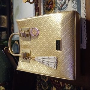 Christian Lacroix purse, gold/yellow